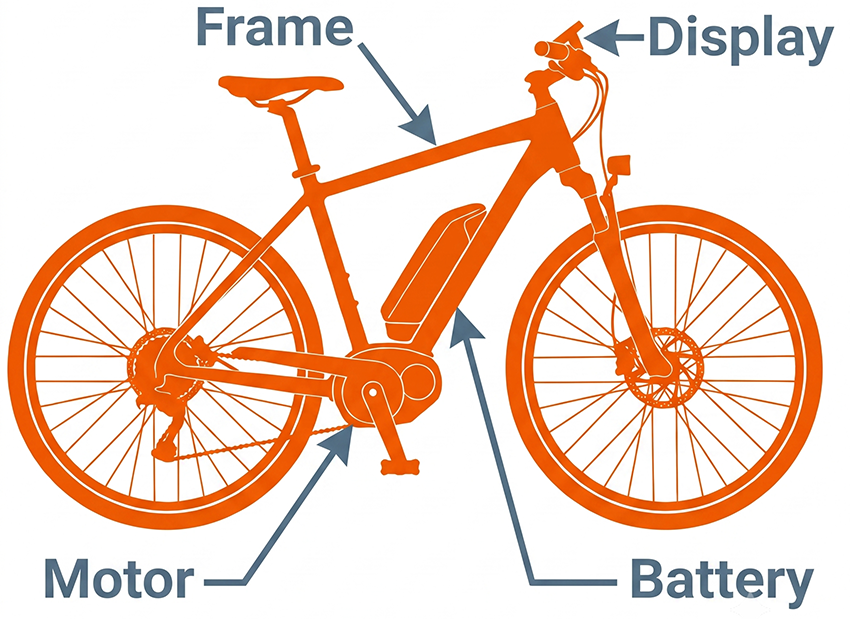 Find e-bike identification numbers